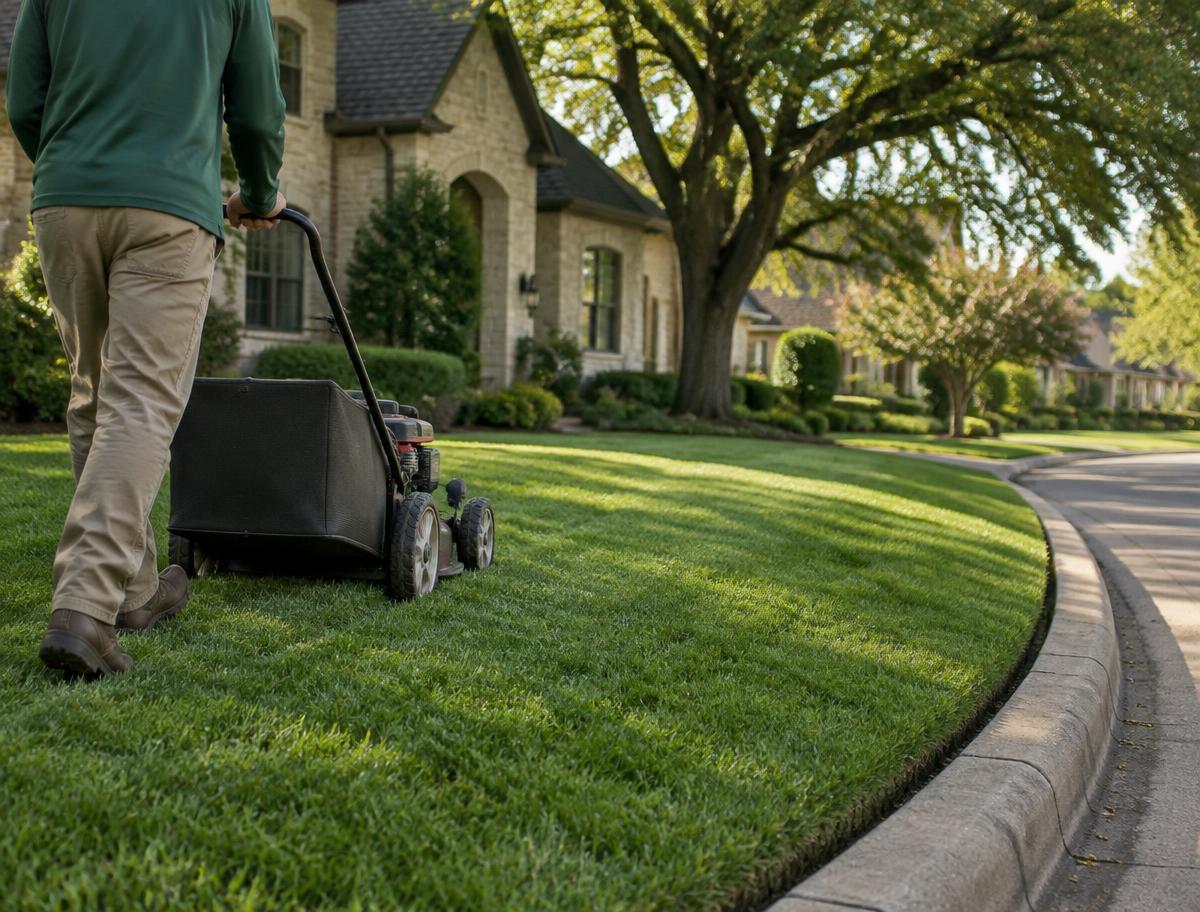 Representative view of lawn care services